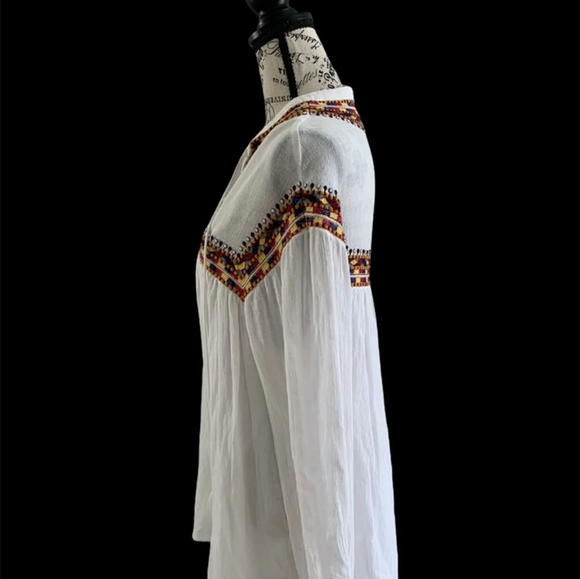 Zara extra small women's BoHo blouse - Picture 5 of 7